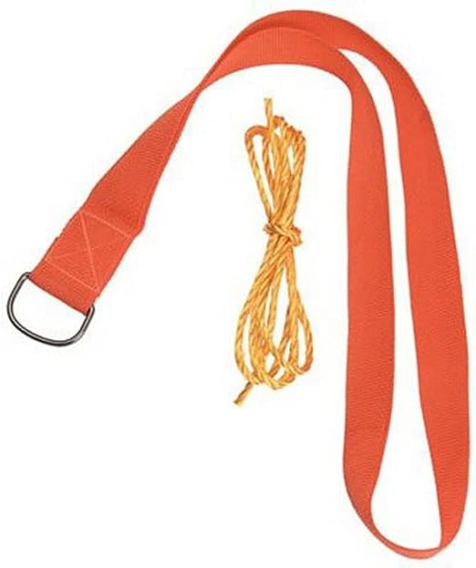 Sangle De Traction Pour Cerf - Système De Drag Orange, Pratique Pour La Chasse