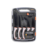 OUTDOOR EDGE ENSEMBLE DE COUTEAUX PROFESSIONNEL “ERGOMAX” POUR LA BOUCHERIE – 6 PIÈCES