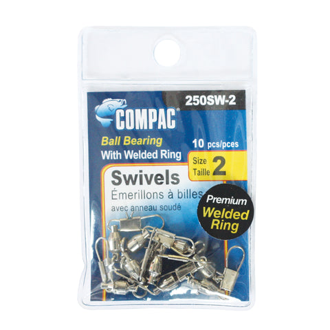 Compac Ball swivels with welded ring
