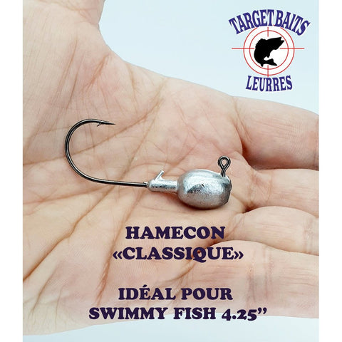Target Baits WALLEYE JIG (TAILLE CLASSIQUE)
