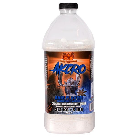 Akcro powder with anise