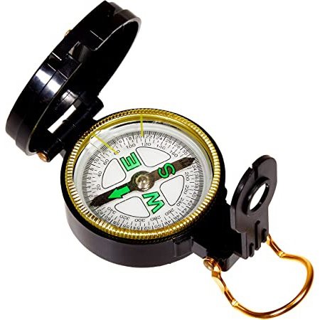 Lensatic compass