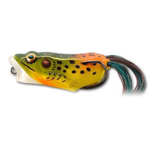 Live Target Hollow Body Frog Popper Plastic Lure - 2 in.