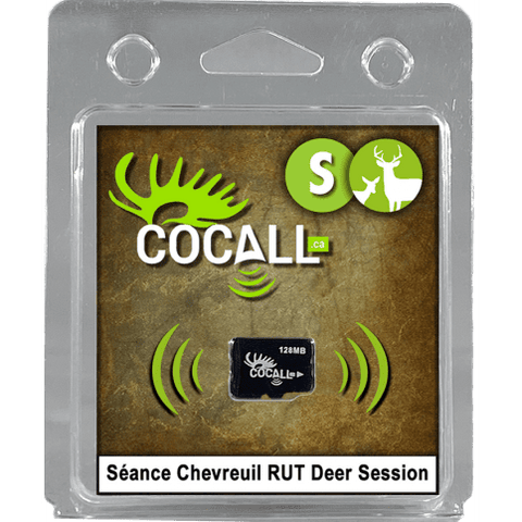 Call Session Card – White-tailed Deer, RUT Period