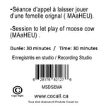 MAaHEU Call Session Card – Female Moose Sounds
