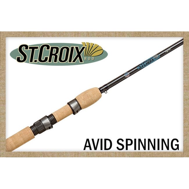 St. Croix Avid AVS66MHF2 Spinning Rod – Techniques Chasse et Pêche