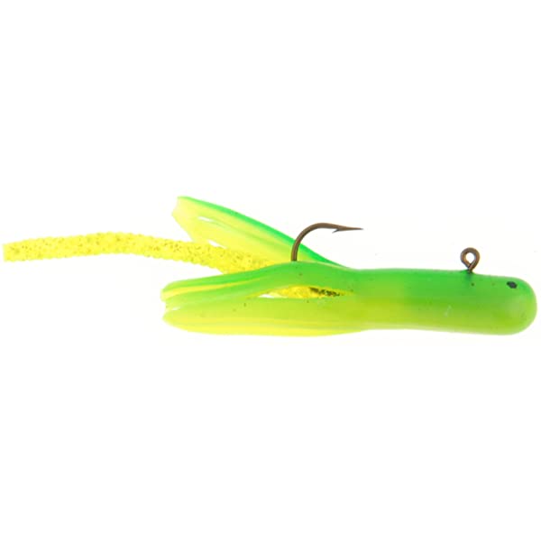 Berkley PowerBait Pro Jig Worm Chartreuse Naturel-Neuf Berkley PowerBait Pro Jig Worm Chartreuse Naturel-Neuf