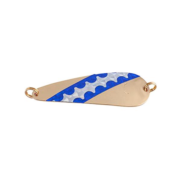 Ancienne Cuillère Les Davis Hotrod 3/8 Oz En Laiton Massif – Leurre De Pêche Vintage Avec Boîte D'origine