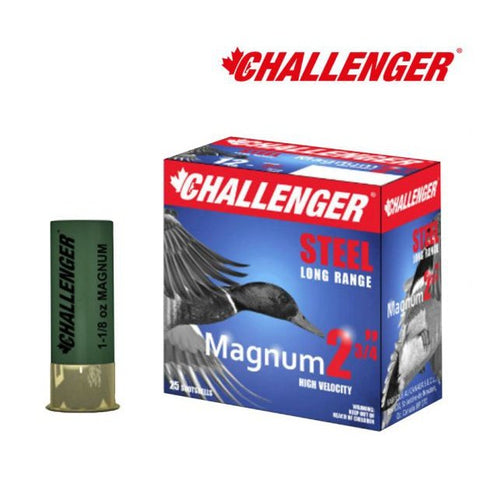 Challenger Steel Magnum cartridges 12 ga. 2 3/4"