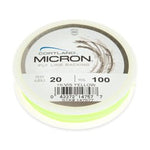 Micron Fly Line Backing Hi-Vis Yellow 100yds-20lbs