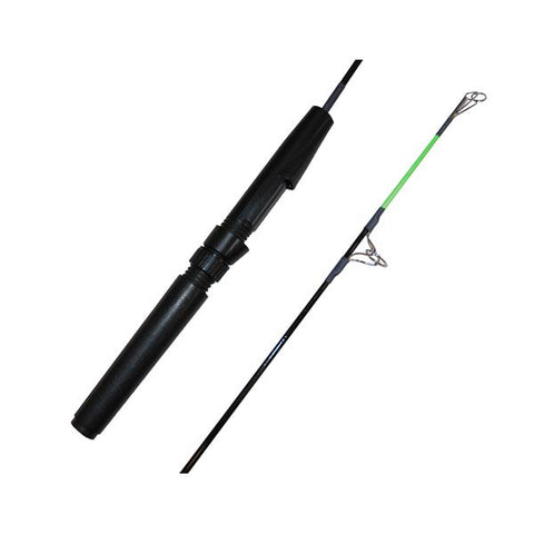 Solid glass fishing rod