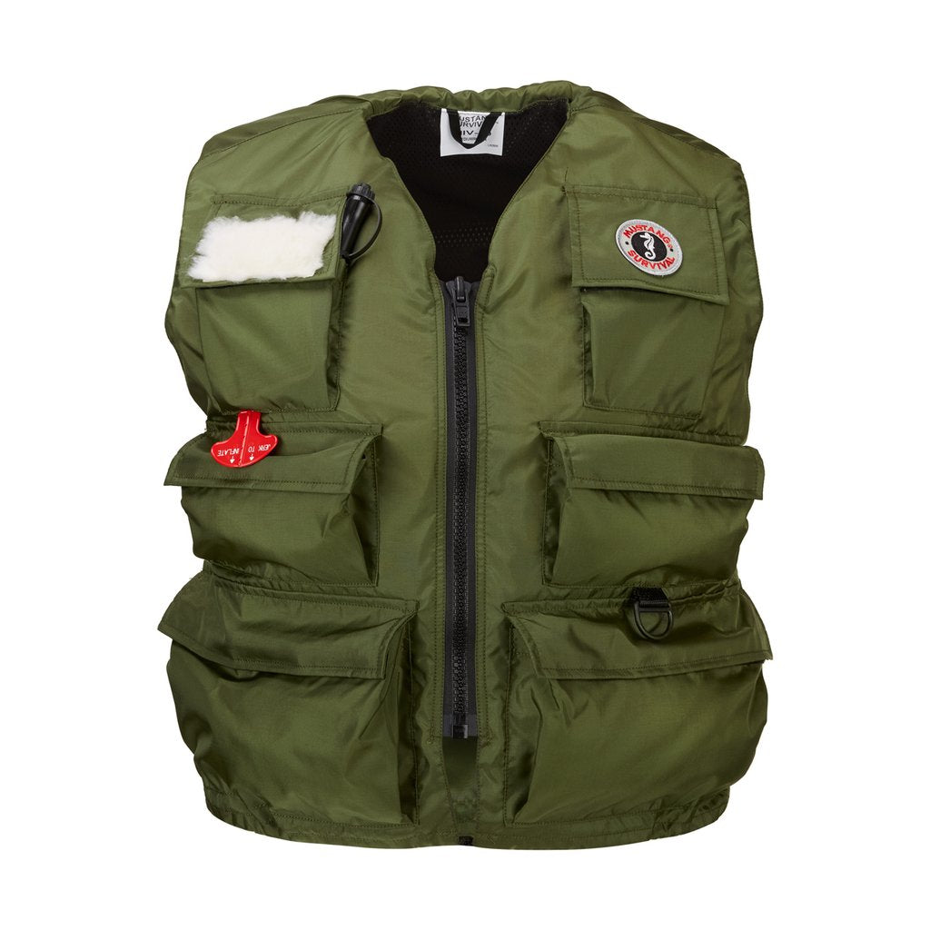 gilet peche gonflable