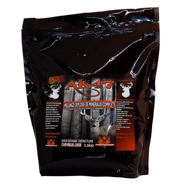 Mineral AK47 Saveur Chestnut Techniques Chasse et Pêche