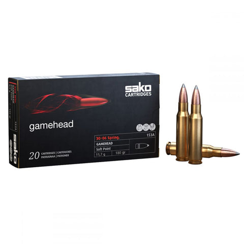 Ammunition Sako 30-06 Gamehead 180 Gr. – 20 Bullets