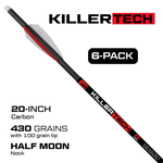 Boulon d’arbalète KillerTech 20in 6pk (1055-6) Killertech 20" Crossbow Bolts