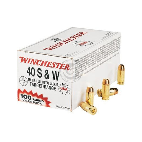 winchester Pack économique .40S&W, 165 grains, boîte de 100