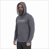 CONNEC HOODIE LT DRAFT II - ASHPHALT