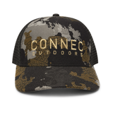 CONNEC CASQUETTE À COUETTE CAMO - OUTVISION