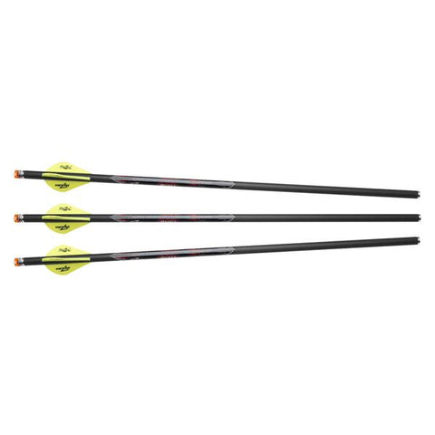 EXCALIBUR Ensemble de 3 flèches d'arbalète Quill micro 16" illuminées