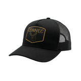 CASQUETTE TRUCKER CONNEC ONYX BLACK O/S