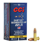 cci PREM 22 LR 40GR SEGMENTED HP (QUIET 22)