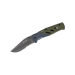 BUCK KNIVES Couteau pliant vert/noir Trekker XLT