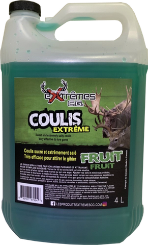 Coulis Extrême - Orignal - Saline Fruits 4L