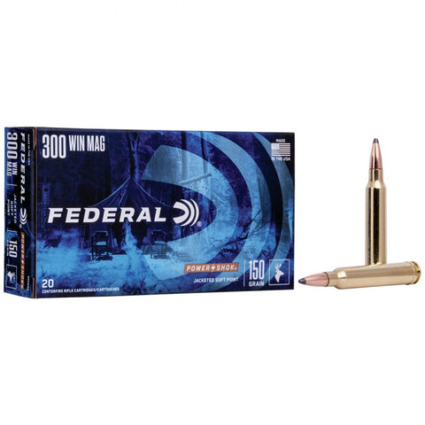 300WGS : FEDERAL 300 WIN MAG 150G POWER-SHOK SP