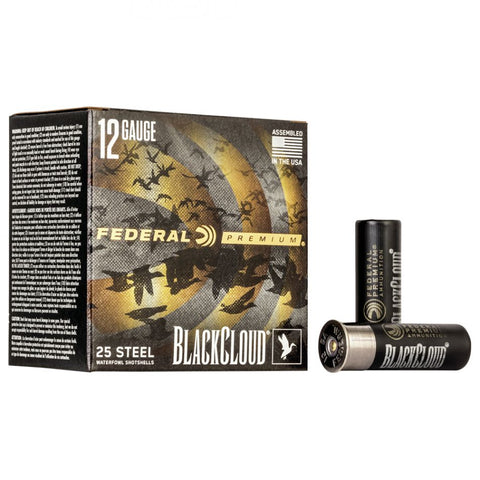 PWBX142 4 : FEDERAL PREM BLACK CLOUD 12GA 3" 1-1/4OZ 4