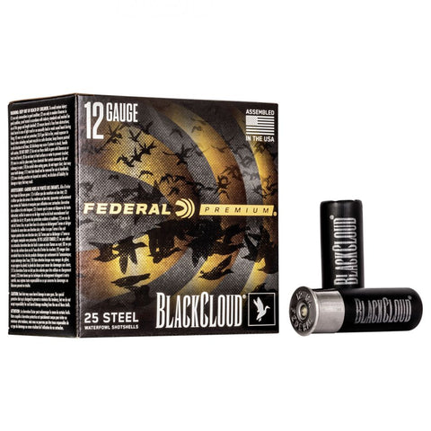 PWBX147 4 : FEDERAL PREM BLACK CLOUD 12GA 2 3/4" 1 1/8OZ 4 1500 FPS