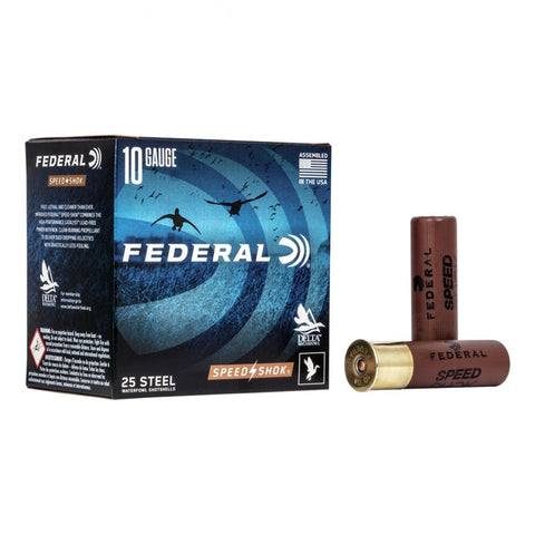 WF107 BB : FEDERAL SPEED-SHOK 10GA 3-1/2" 1-1/2OZ BB