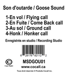 COCALL Carte de sons d’outarde