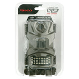 Caméra de surveillance Tasco 12 MP avec flash infrarouge à faible luminosité, vidéo 720p, capteur de mouvement PIR, beige, 119274CW