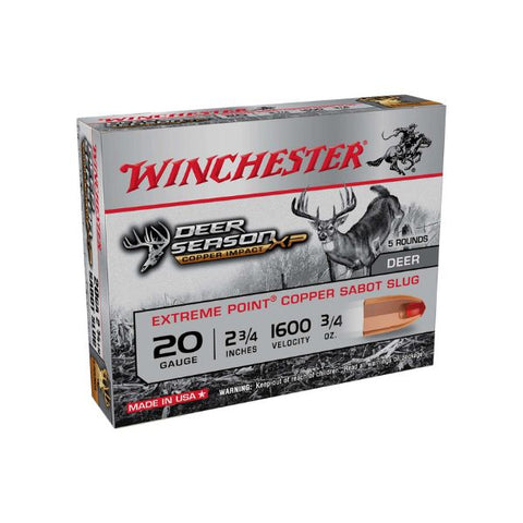 WINCHESTER Copper Impact 20 Gauge 2-3/4 Sabot Slug