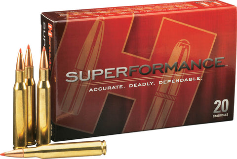 Hornady Munitions pour fusil à percussion centrale Superformance .243 Winchester 95 Grain SST