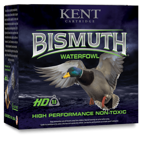 bismuth 12GA. 3 BUF. #6 NON TOXIC WATERFOWL 10 RDS kent