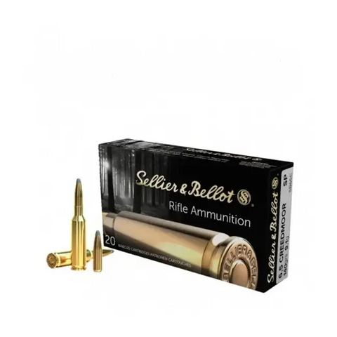 Munitions Sellier & Bellot Cal.6.5 Creedmoor 140Gr Sp