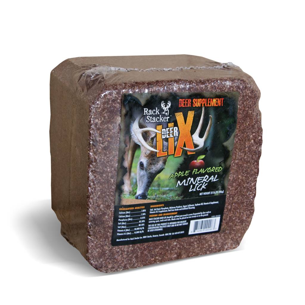 Bloc Deer Lix 25 lb - RETRAIT EN MAGASIN UNIQUEMENT – Techniques Chasse ...