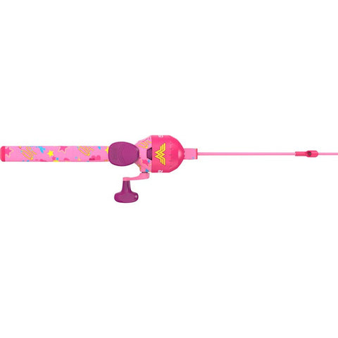 ZEBCO Ensemble canne et moulinet Floating Spincast - Wonder Woman - 1 pc