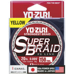 YO-ZURI SUPER BRAID Ligne à pêche tressée Super - 150vg