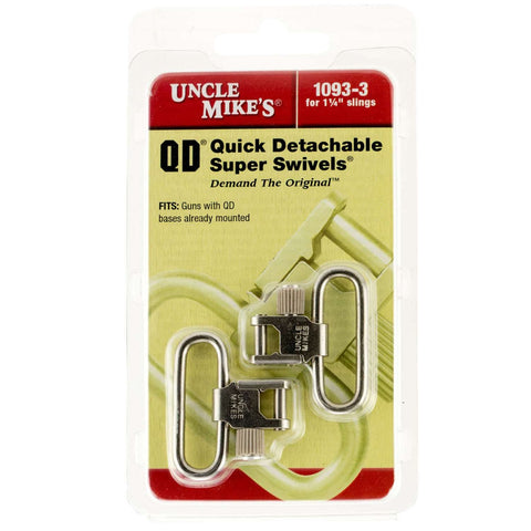 Standard QD Super Swivel with Tri-Lock 1.25" Nickel