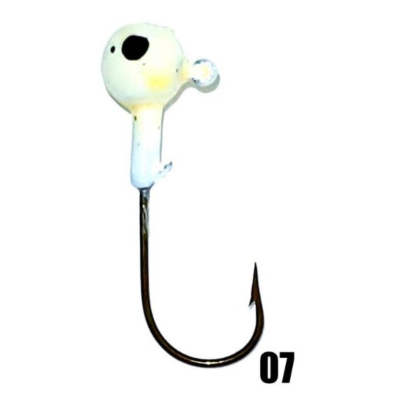 Lot De 20 Têtes De Jig 3/0 - 12g 14g 18g 21g | Hameçons Ultra-tranchants Pour Sandre, Perche Et Brochet | Elbfang Pêche Au Leurres Souples