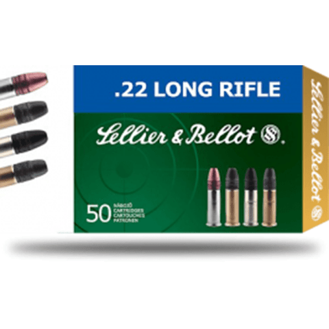 Sellier & Bellot calibre .22 LR SB Standard