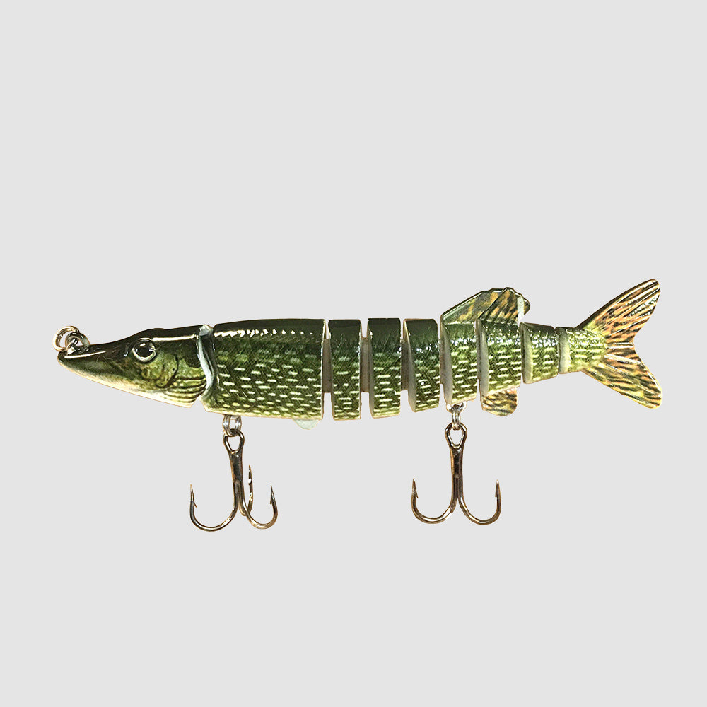 Leurre Vintage Lucky Strike Canada - Bois Musqué - Crankbait 6" - Muskie
