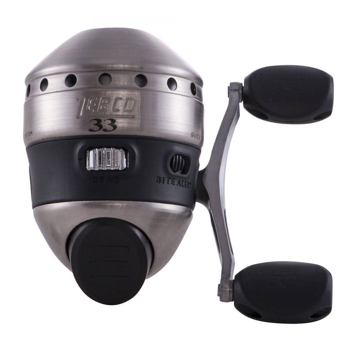 Canne à Pêche Combinée Zebco 33 Spincast - Moulinet Intégré - Parfait Pour Débutants