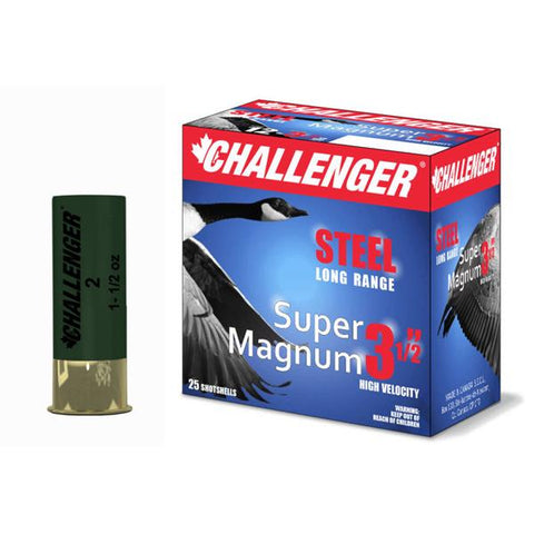12 Ga 3 1/2" Super Magnum cartridges