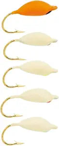 Celsius Moon Glow/Size 10 Fishing Lures 5 Pack