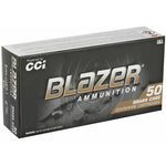 CCI Blazer Brass 9mm Luger Munition 124 Grain Full Metal Jacket
