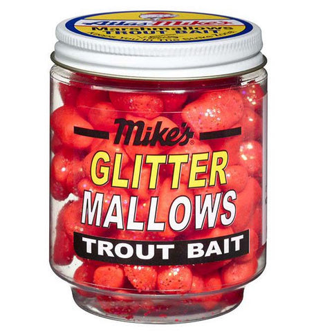 5204 Mike's Glitter Glo Mallows – Red/Anise