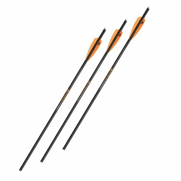 SHARROW 12pcs Flèches d'arbalète en Carbone Mixte 18" 20" 22" Boulons d'arbalète Flèches pour